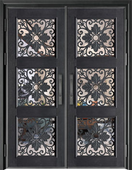 玻璃艺术门系列